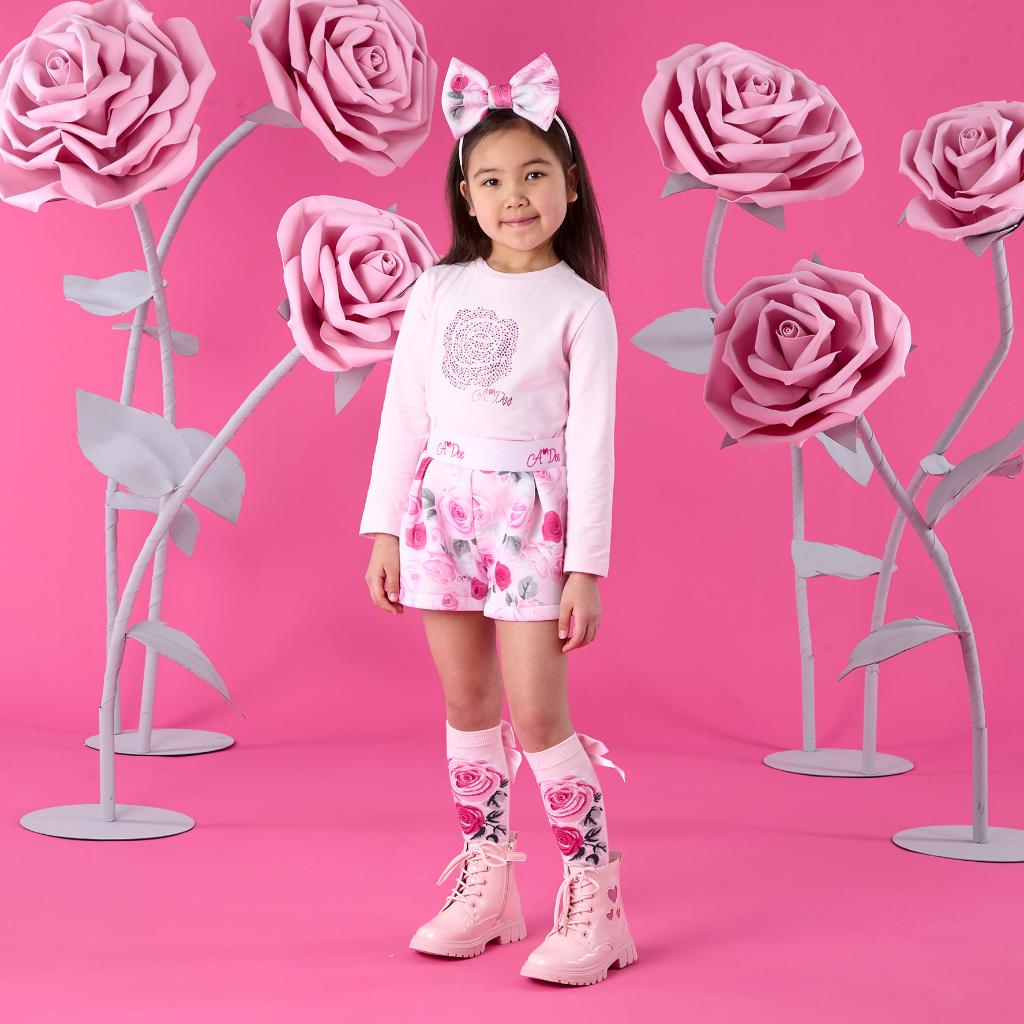 A DEE WINTER BLOOM AMAYA SHORT SET W261506