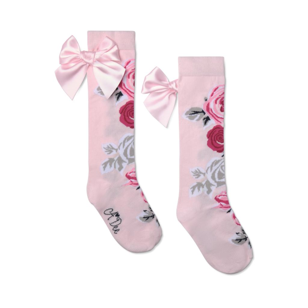 A DEE WINTER BLOOM ALESSANDRA KNEE HIGH SOCKS W261904