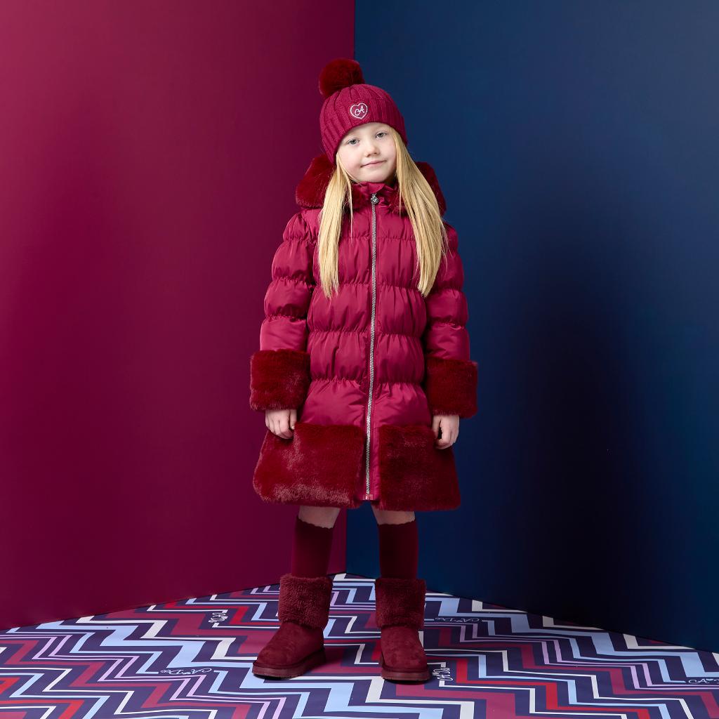 A DEE CHEVRON CHARM AURORA COAT W263207