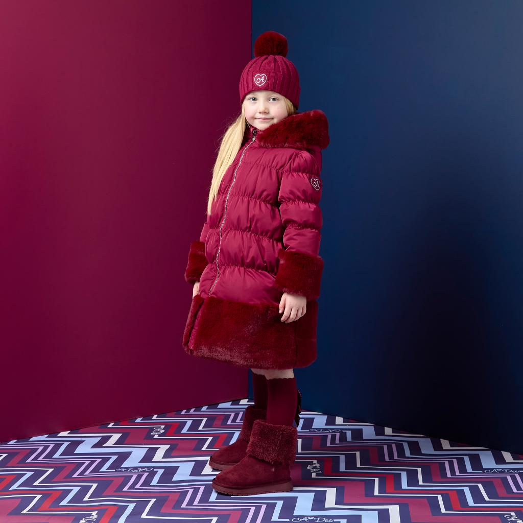 A DEE CHEVRON CHARM AURORA COAT W263207