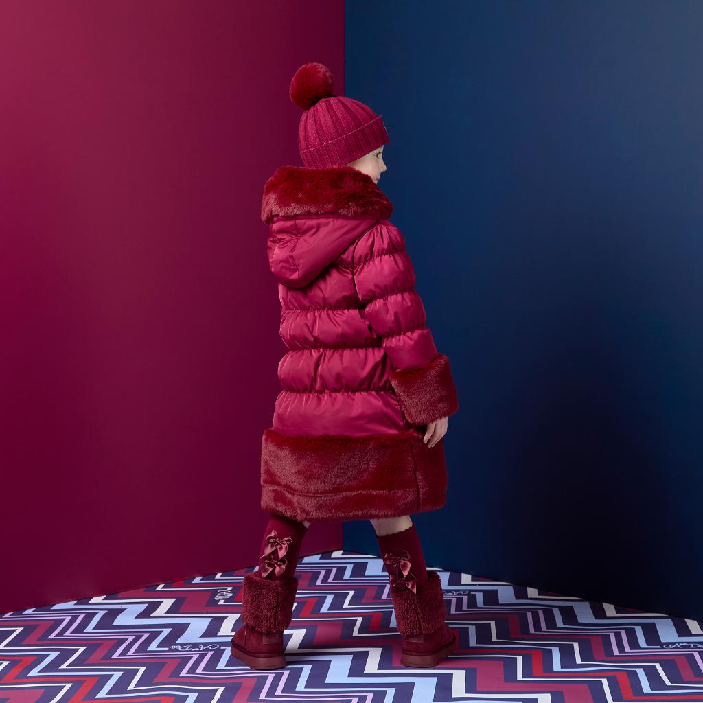 A DEE CHEVRON CHARM AURORA COAT W263207
