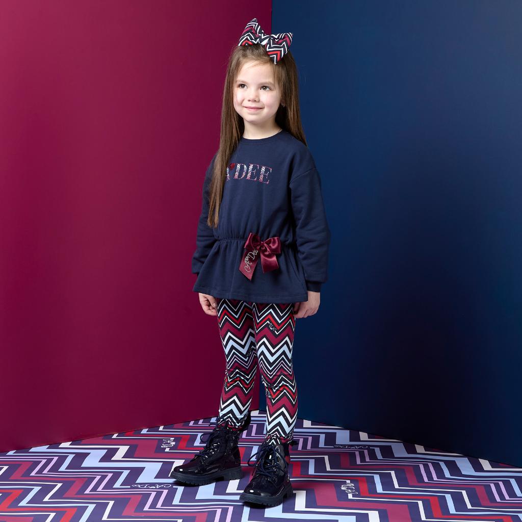 A DEE CHEVRON CHARM CELINE LEGGING SET W263522