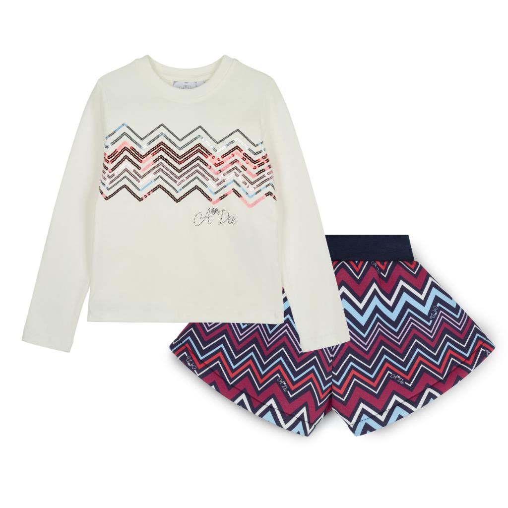 A DEE CHEVRON CHARM CLARA SHORT SET W263528