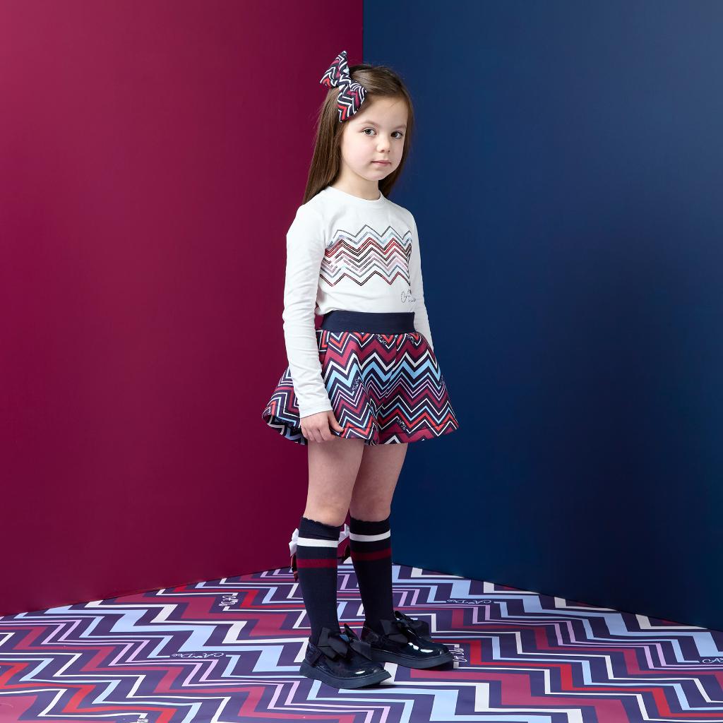 A DEE CHEVRON CHARM CLARA SHORT SET W263528