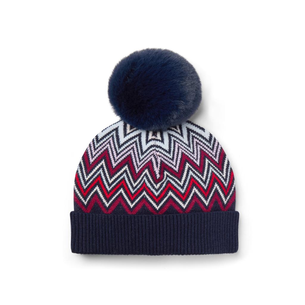 A DEE CHEVRON CHARM CHELSY HAT W263929