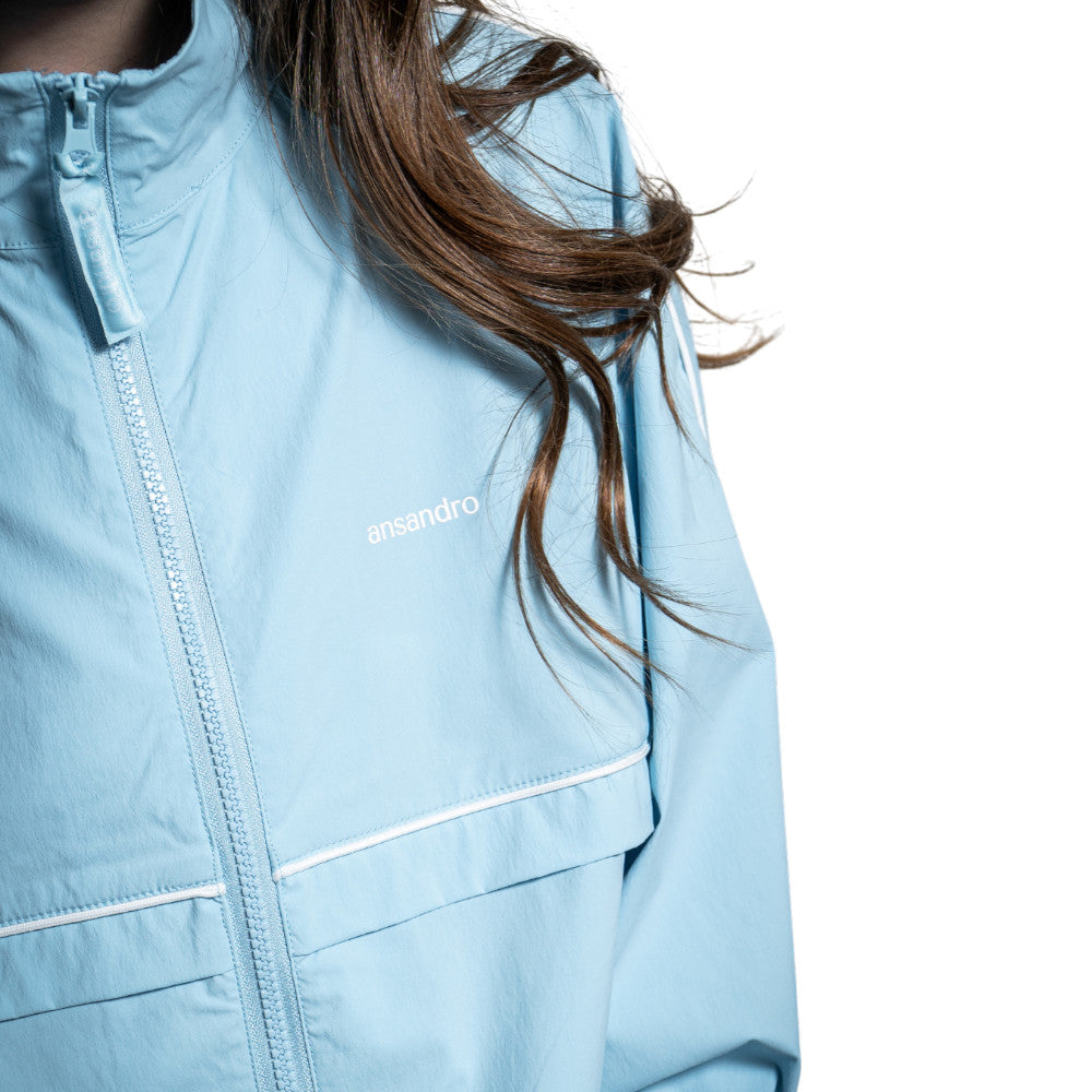 ANSANDRO POWDER BLUE WINDBREAKER