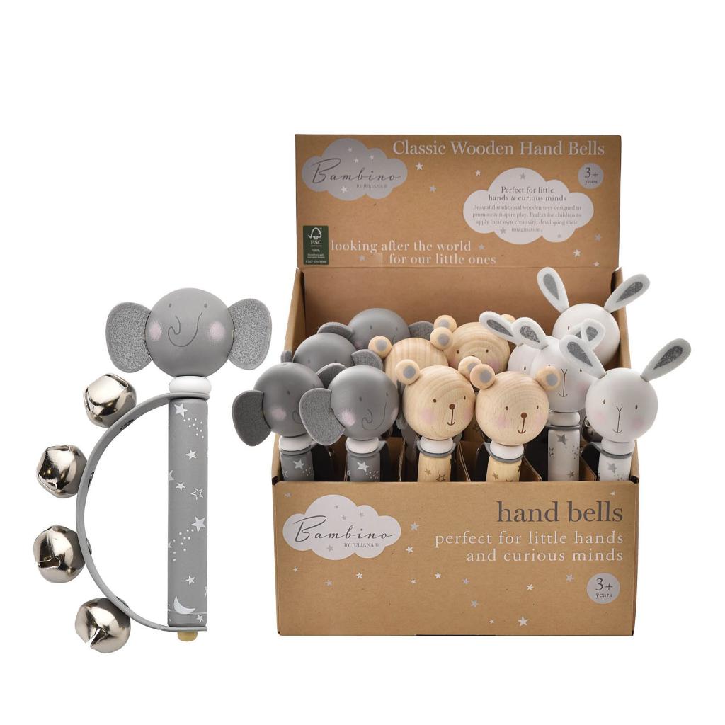 BAMBINO ELEPHANT HAND BELLS