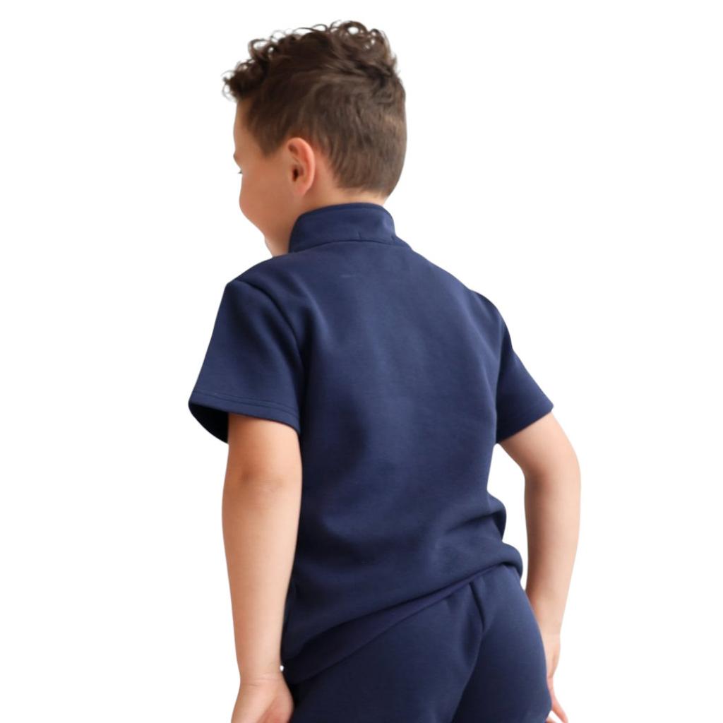HARRIS KIDS DOUGIE POLO SHIRT & SHORTS SET