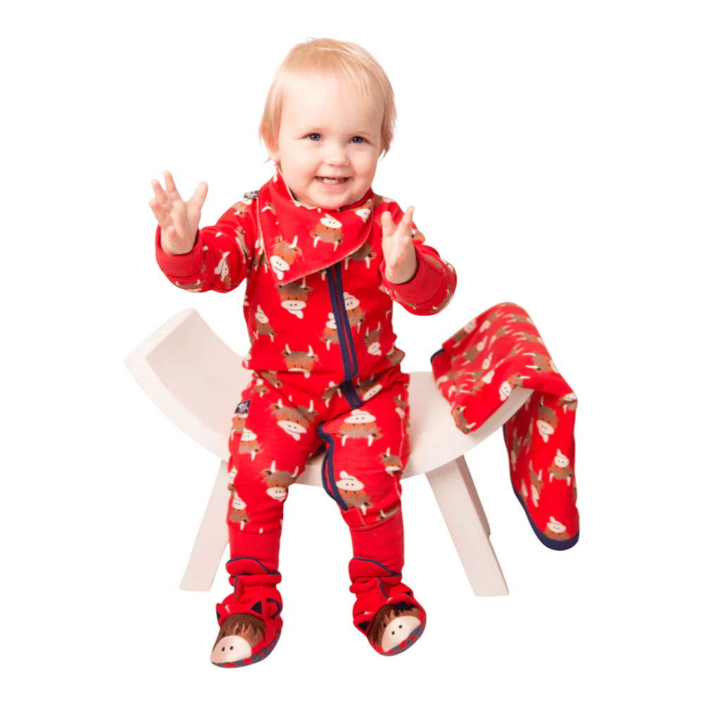 BLADE & ROSE HAMISH HIGHLAND COW ROMPER