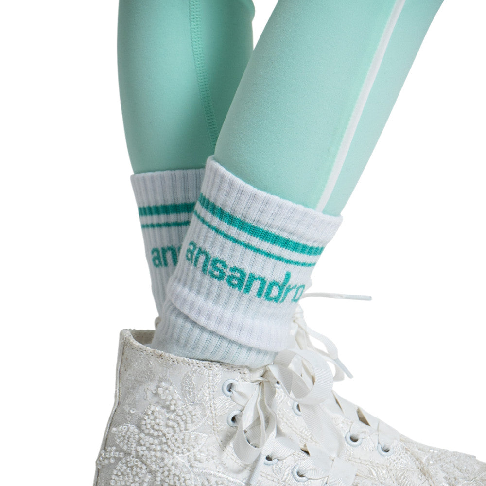 ANSANDRO MINT SOCKS