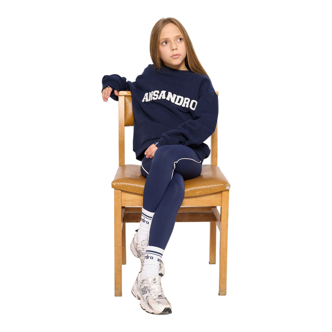 ANSANDRO NAVY BANDING SOCKS