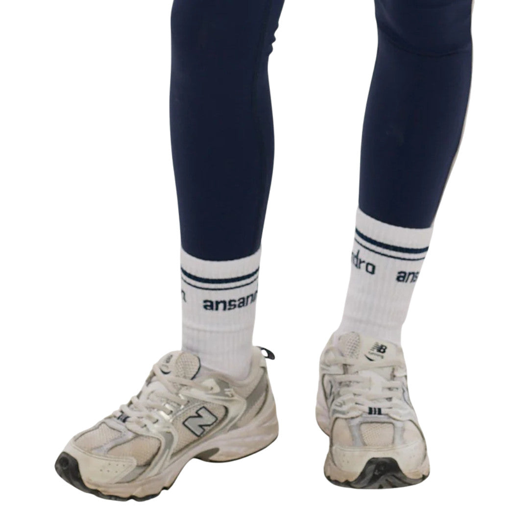 ANSANDRO NAVY BANDING SOCKS