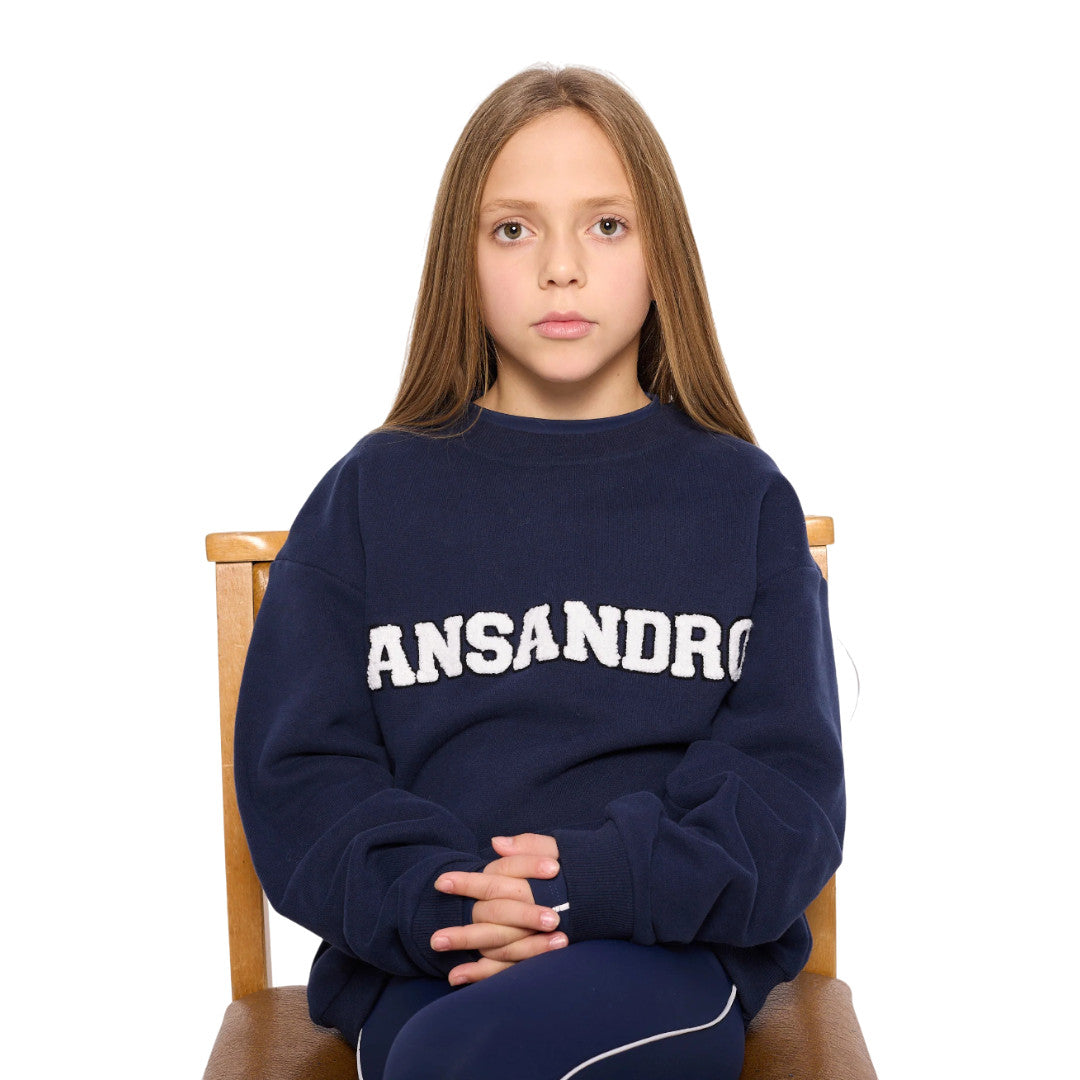 ANSANDRO NAVY SWEATSHIRT