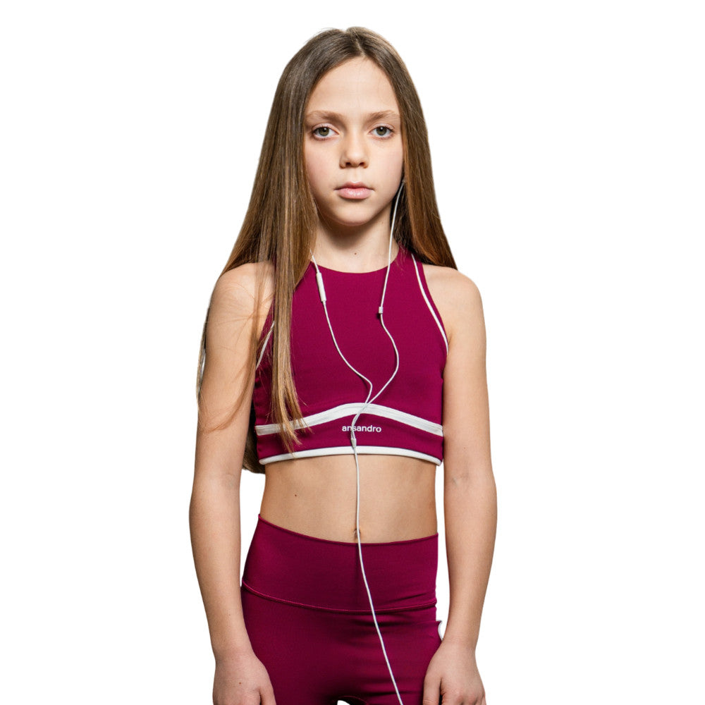 ANSANDRO RASPBERRY TANK &amp; LEGGING SET