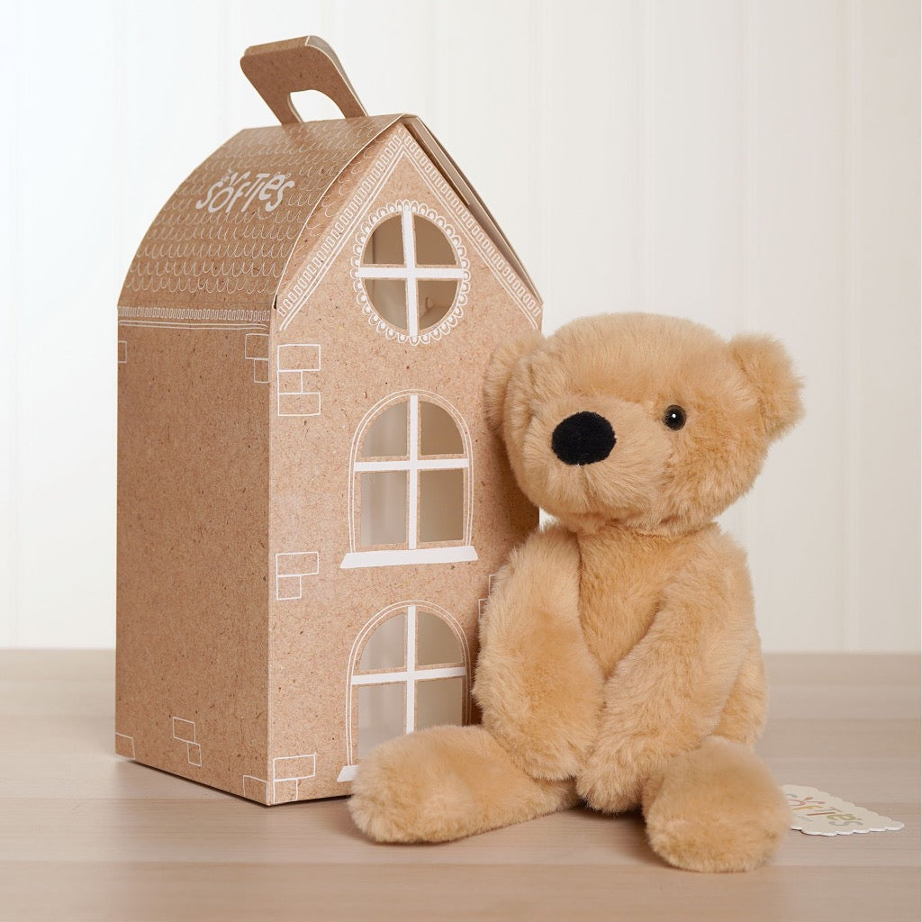 SOFTIES HUDSON THE LONG LEG TEDDY BEAR