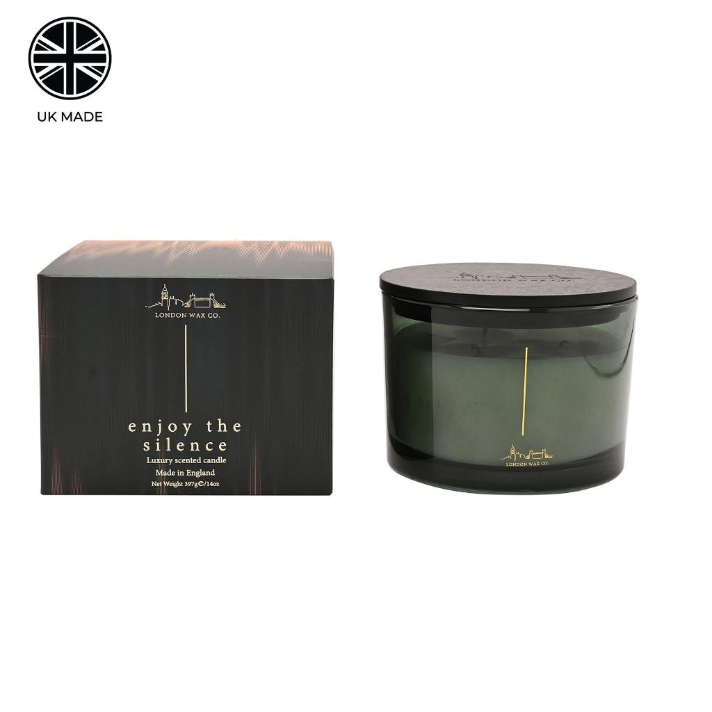 LONDON WAX CO ENJOY THE SILENCE 3 WICK CANDLE