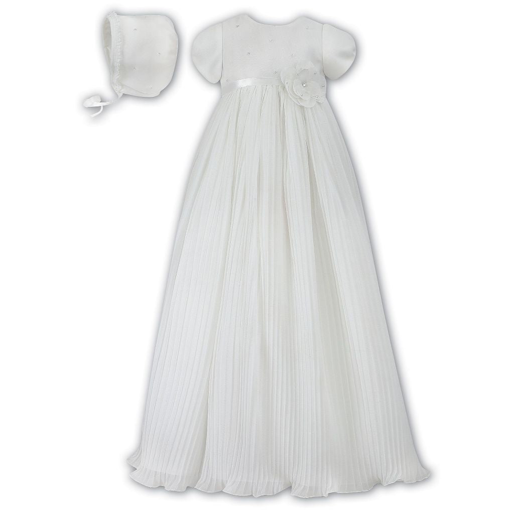 New Sarah Louise White 6m Christening Gown with bonnet 001054RS | eBay