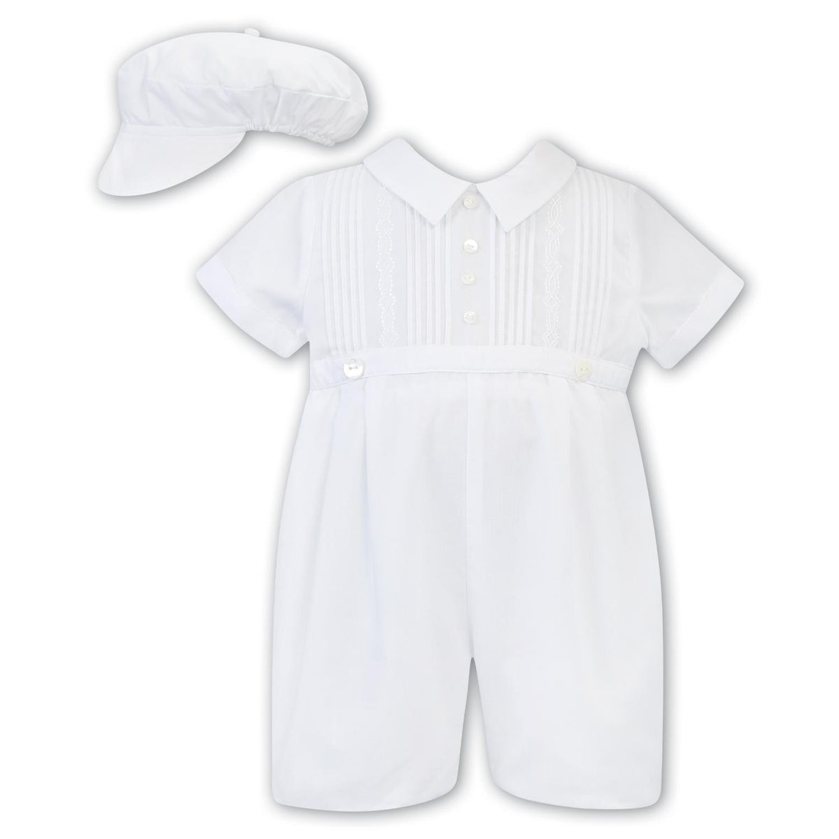 SARAH LOUISE SHORT ROMPER &amp; CAP 11790W