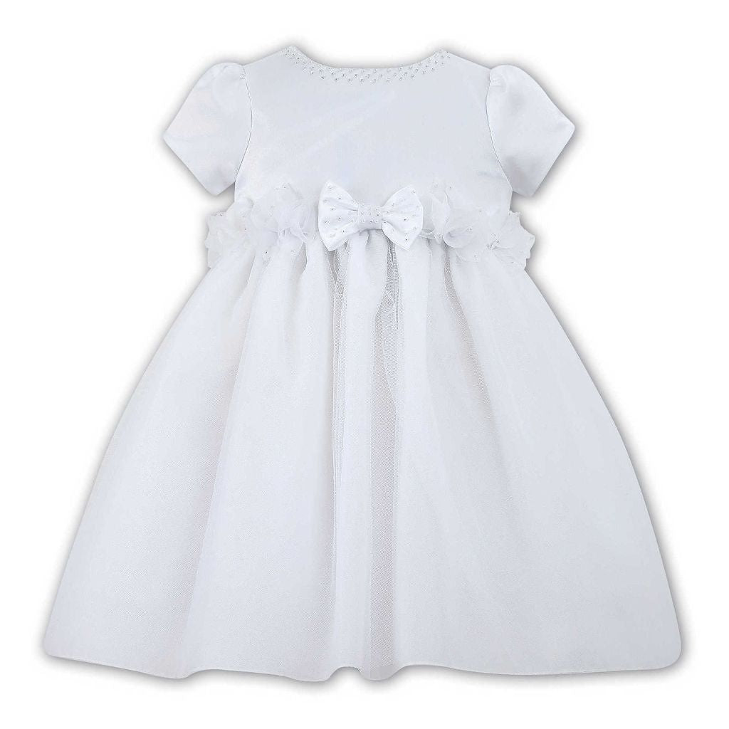 The Baby Store Warrington - Sarah Louise white christening dress with  bonnet available in 3months & 6months was £62 now £26! call the store to  order on 01925 241467 or send us