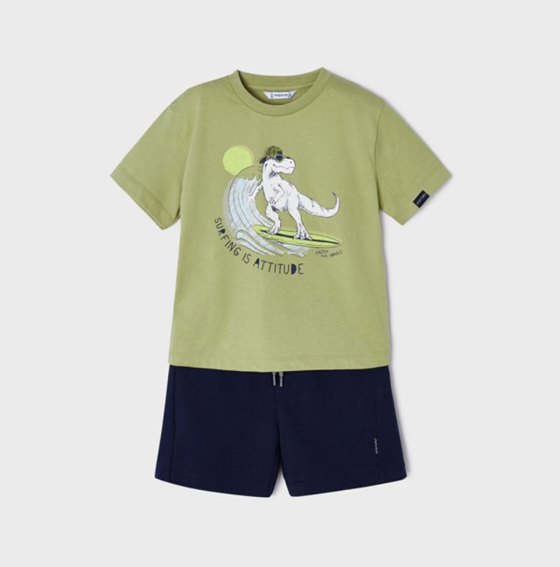 MAYORAL T SHIRT &amp; SHORTS SET 3673