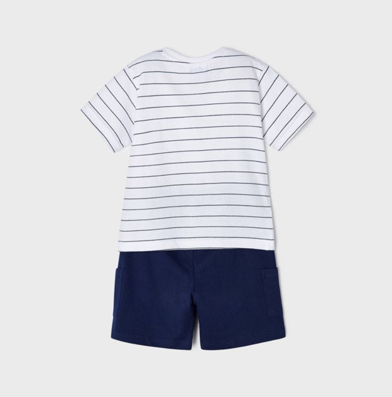 MAYORAL T SHIRT & SHORTS SET 3675