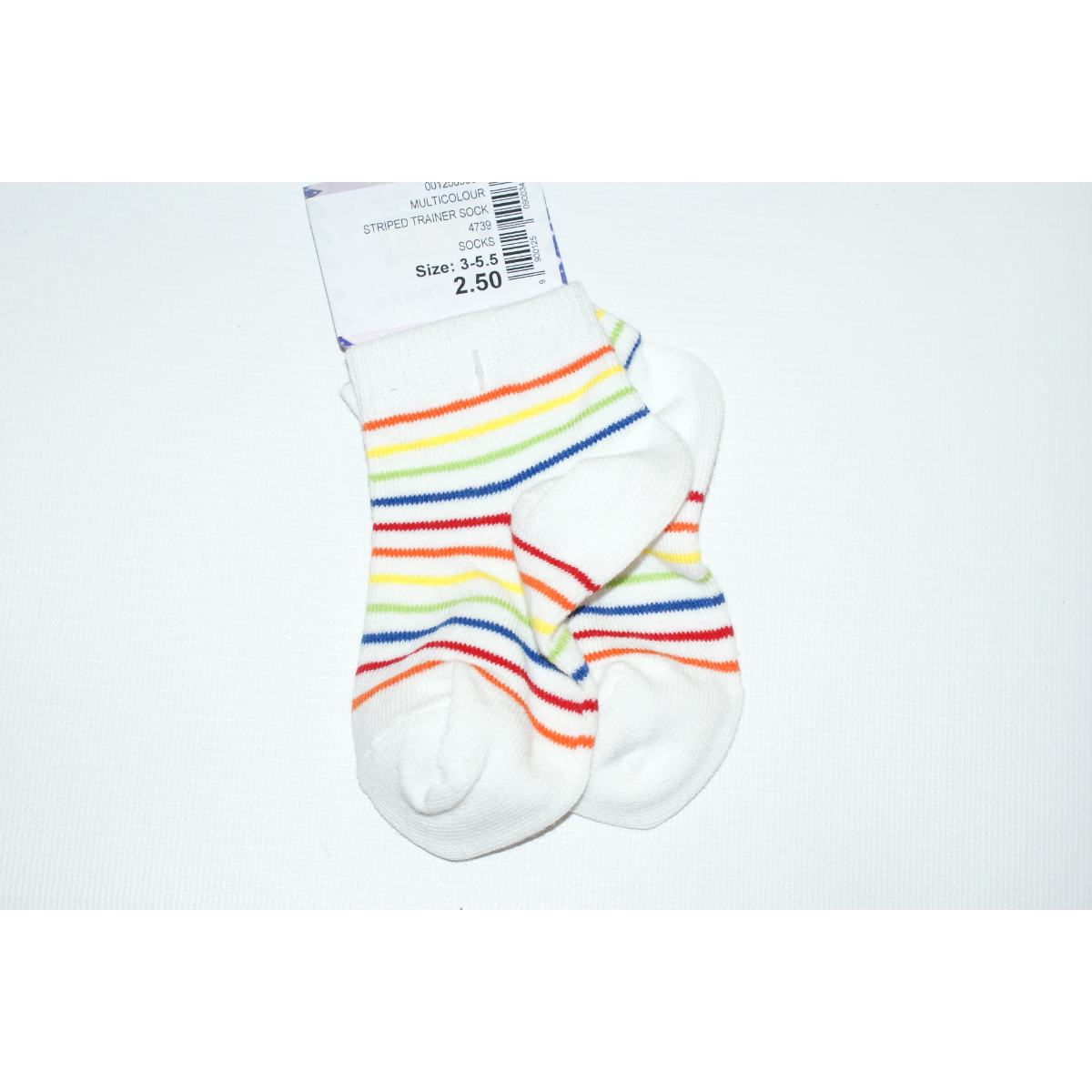 PEX STRIPED TRAINER SOCK 4739