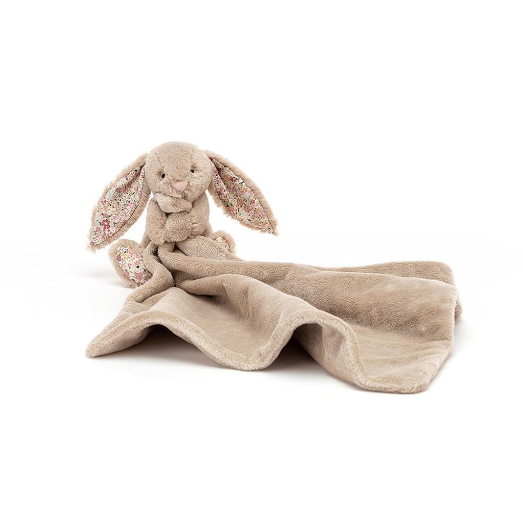 JELLYCAT BEIGE BLOSSOM BEA BUNNY SOOTHER BBL4BB