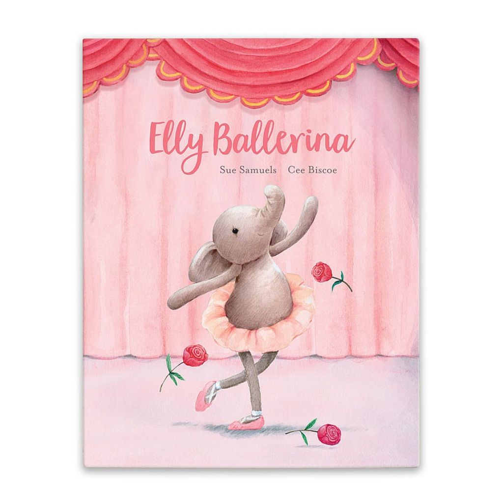 JELLYCAT ELLY BALLERINA BOOK BK4EB