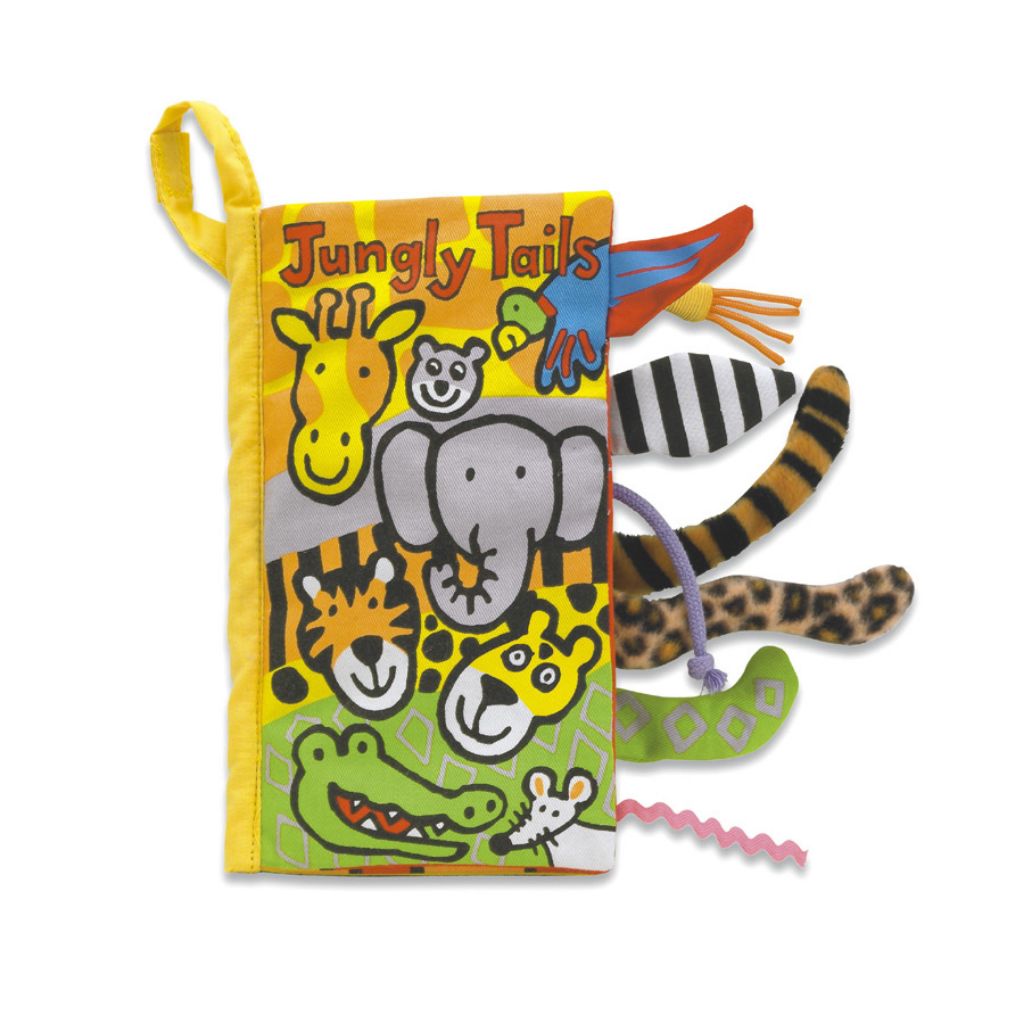 JELLYCAT JUNGLY TAILS BOOK BN444J