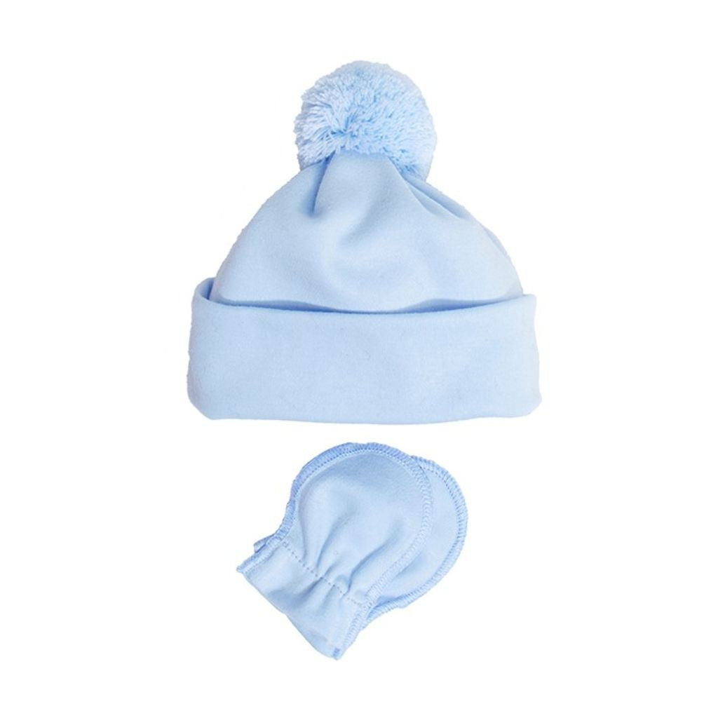 SATILA POM POM HAT &amp; SCRATCH MITTENS BLABAR 452