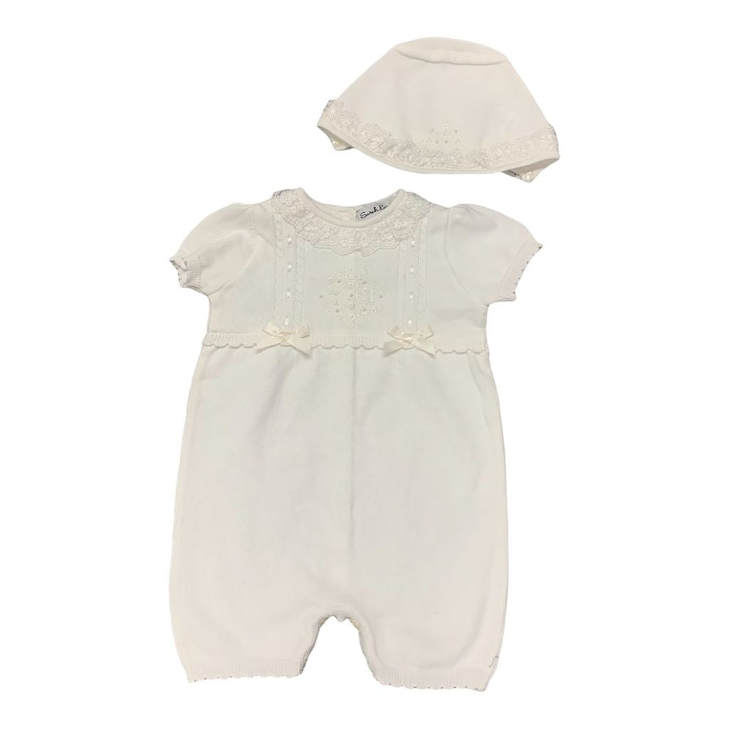 SARAH LOUISE ROMPER & BONNET C2000I