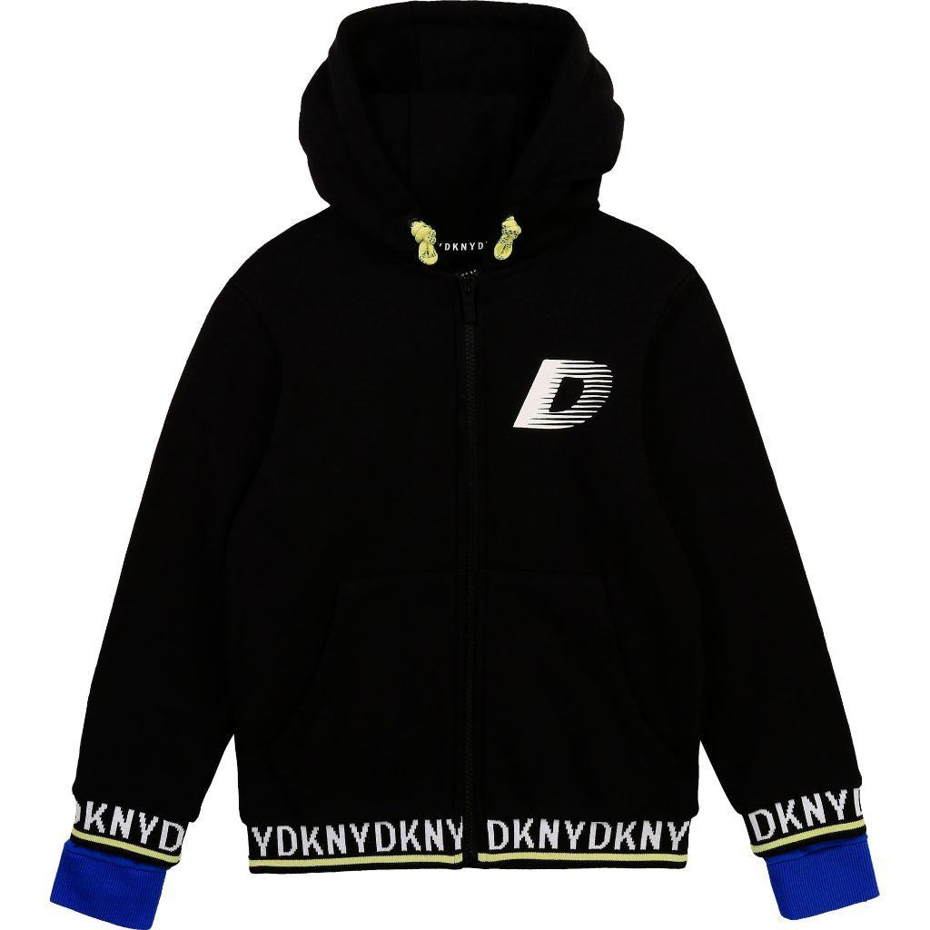 DKNY ZIP UP HOODY D25D36