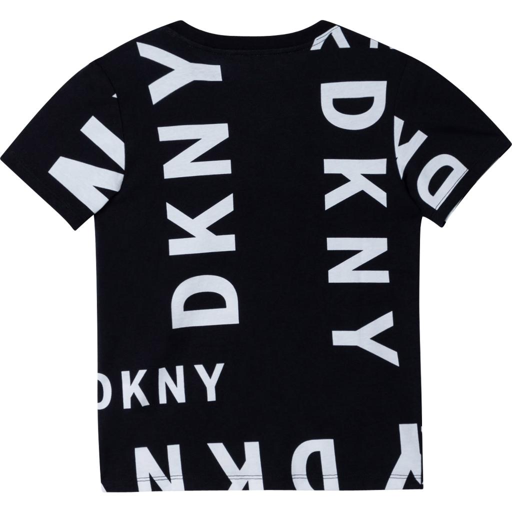 DKNY T SHIRT D25D65 - Designer Kids clothes - buy online at Puddleducks -  Puddleducks Designer Childrens Wear