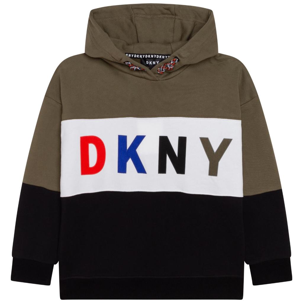 dkny logo hoodie