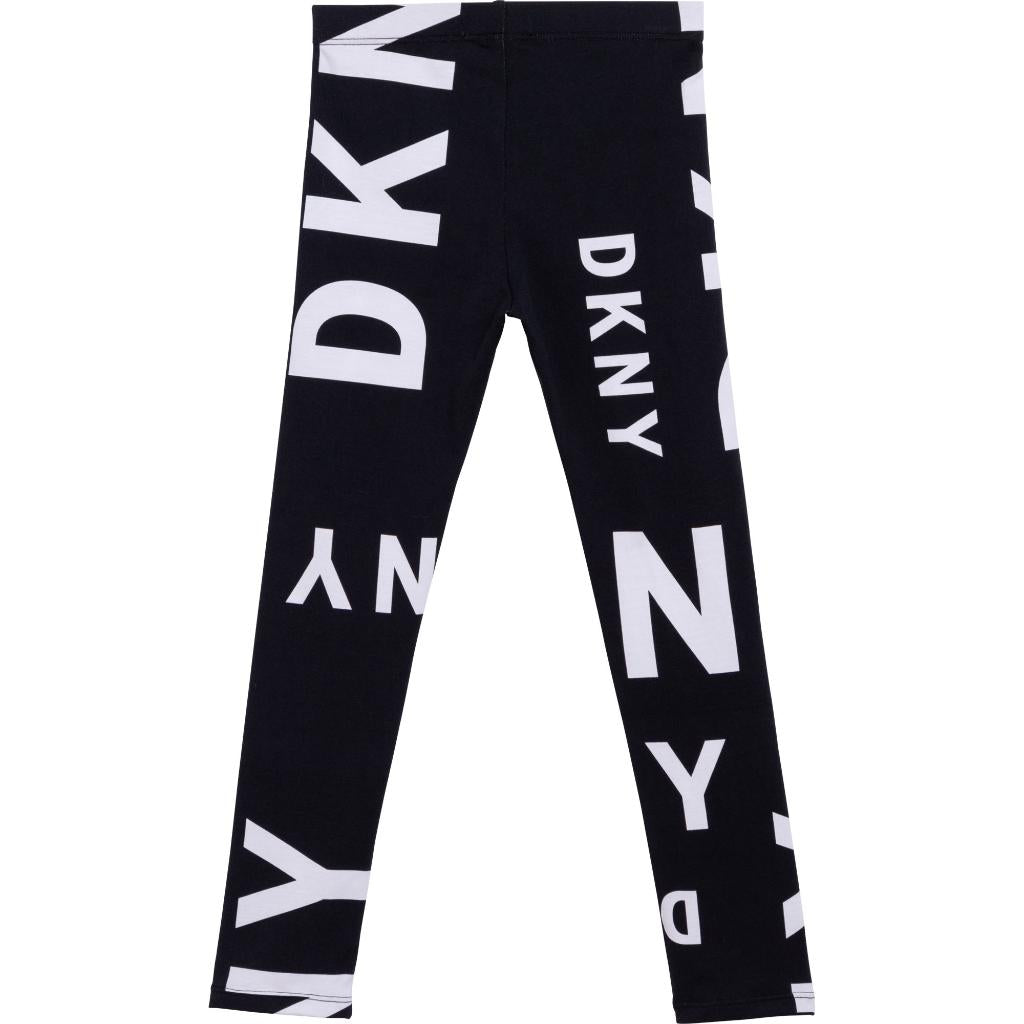 DKNY Sport Printed High Waist 7 8 leggings in White