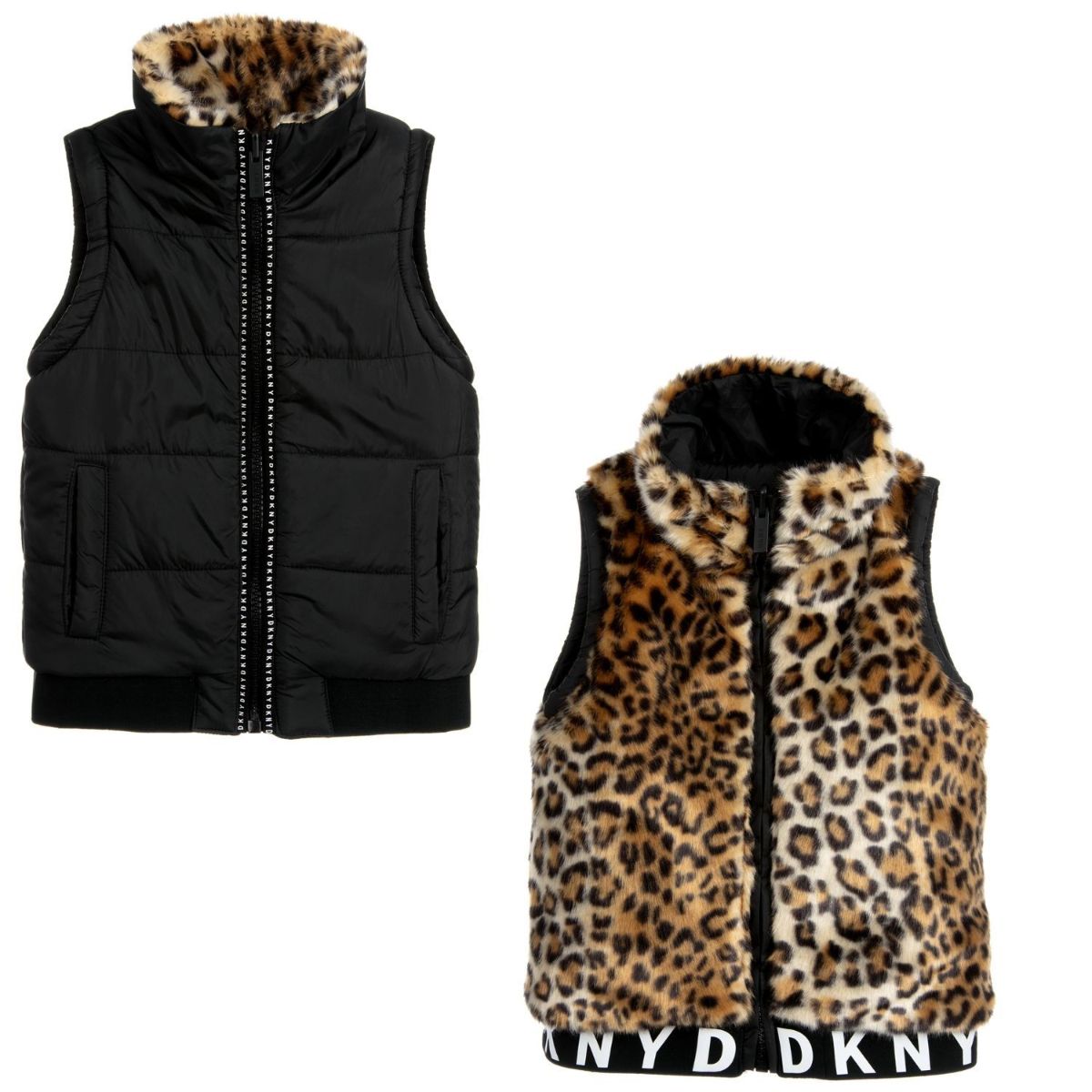 DKNY REVERSIBLE GILET D36629 Z40