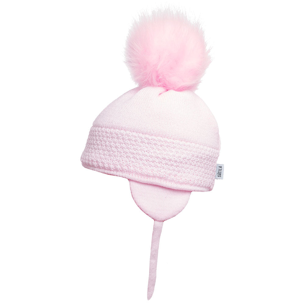 SATILA HAT WITH FAUX FUR POM POM DAISY 151