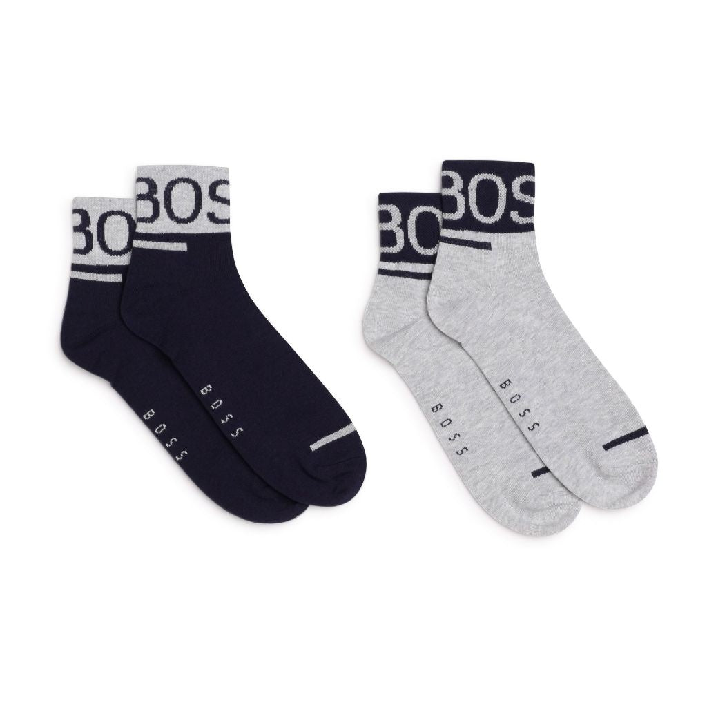 BOSS 2 PAIR PACK OF SOCKS J20294