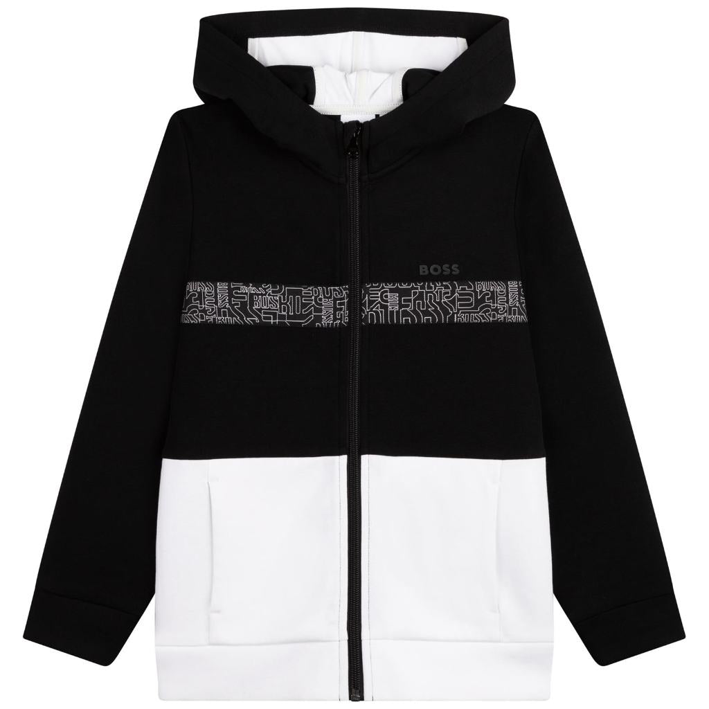 BOSS ZIP UP HOODIE J25N80