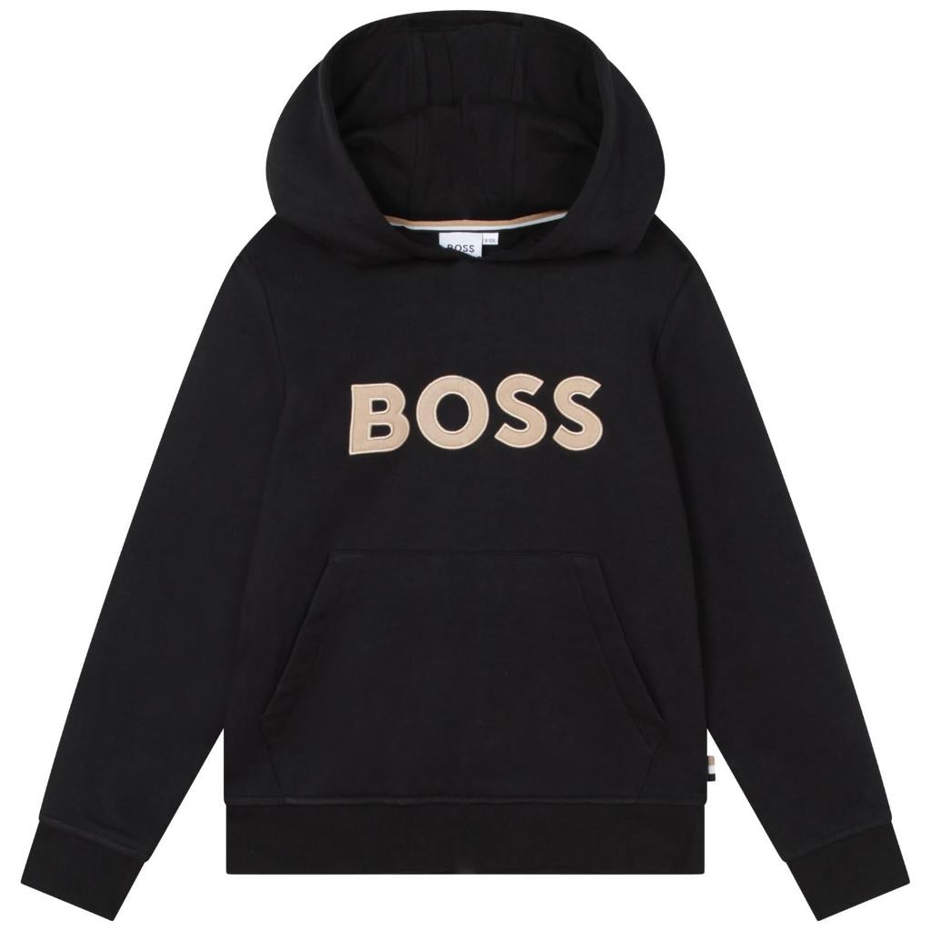 BOSS HOODIE J25O60 | Designer Childrenswear | Puddleduckskids - Puddleducks  Designer Childrens Wear