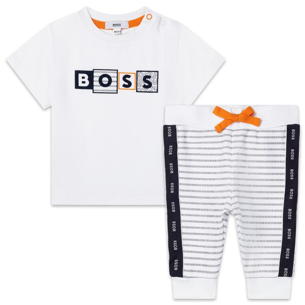 BOSS T SHIRT &amp; LEGGINGS SET J98358