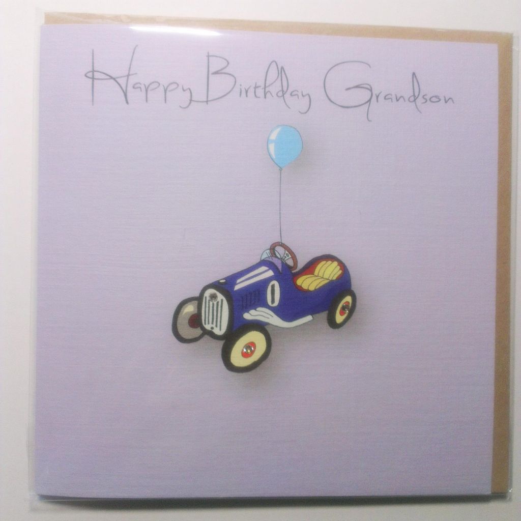 GRANDSON BIRTHDAY CARD LPB472