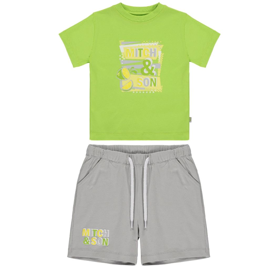 MITCH & SON BRODY T SHIRT & SHORTS SET MS22207