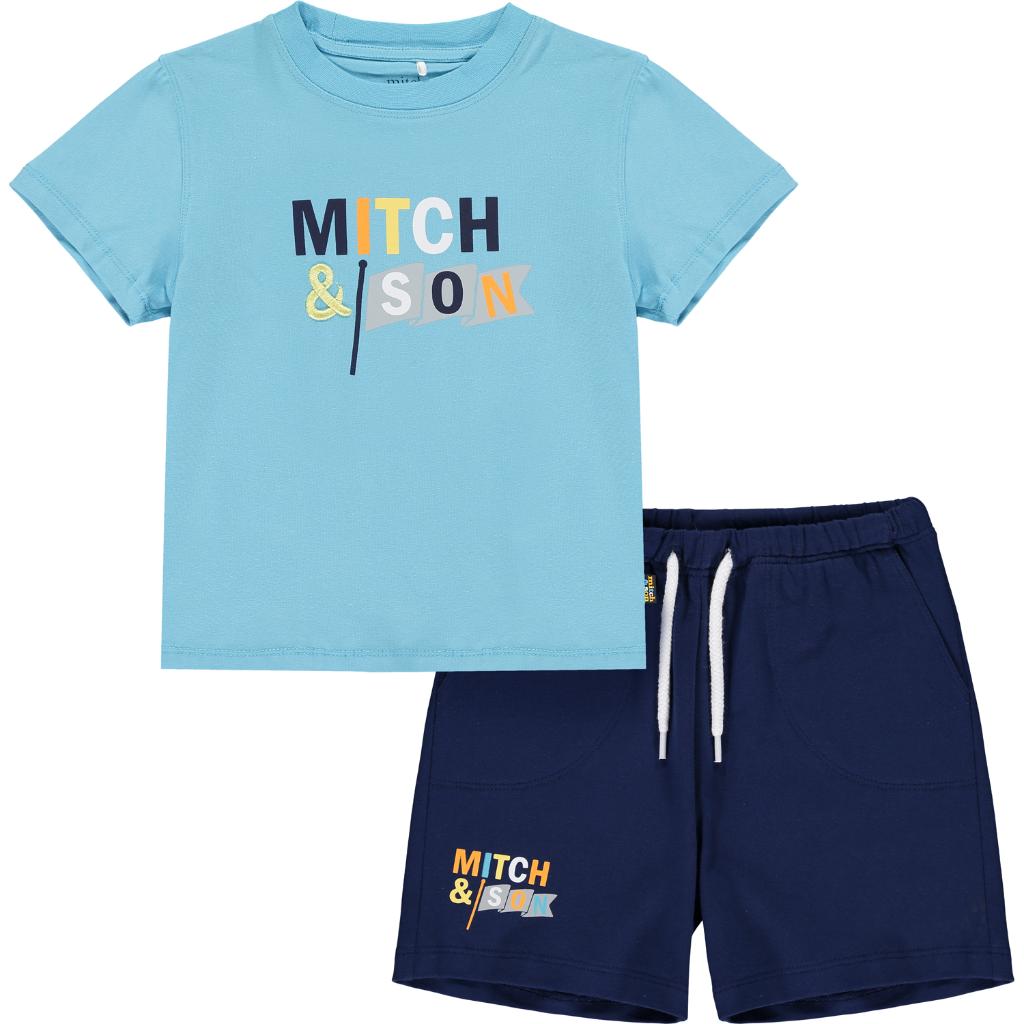 MITCH & SON COOPER T SHIRT & SHORTS SET MS22307