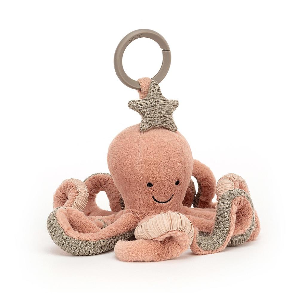 JELLYCAT ODELL OCTOPUS ACTIVITY TOY OD2AT