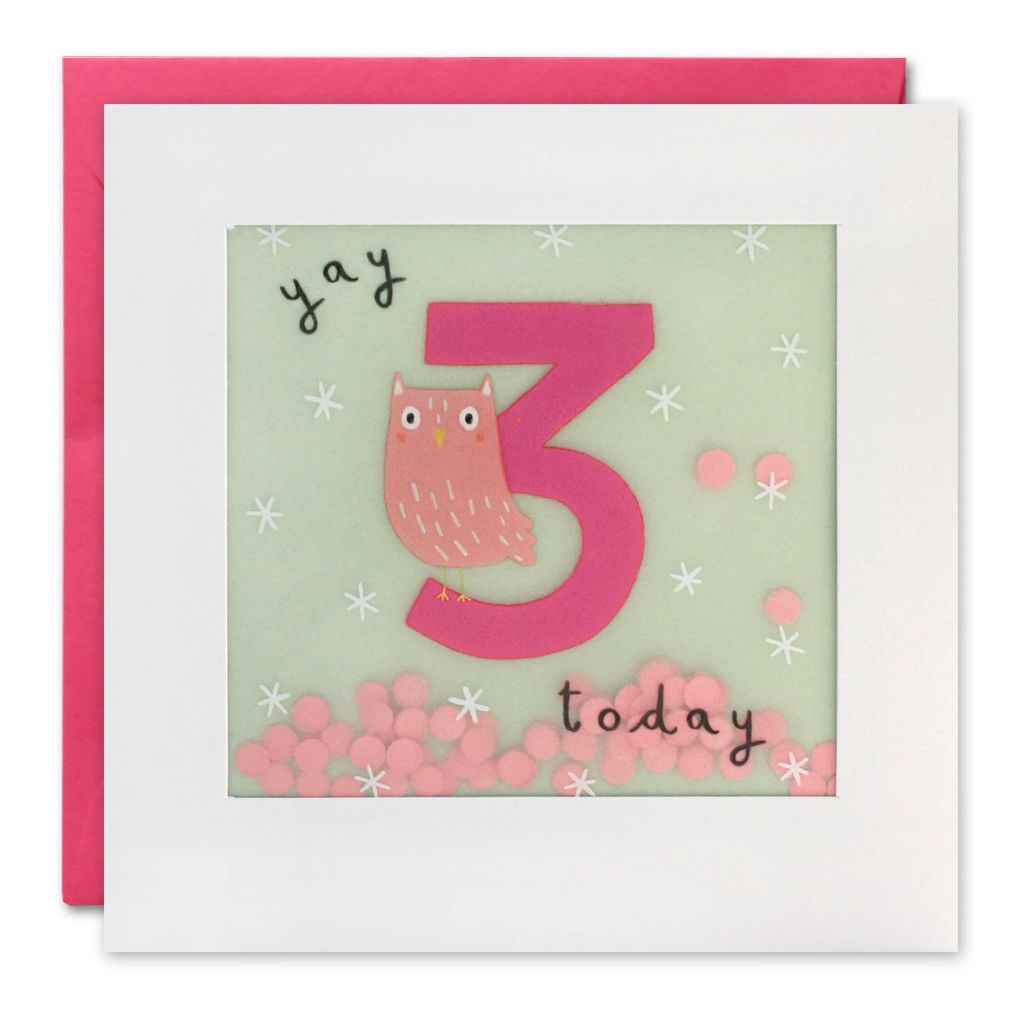 AGE 3 BIRTHDAY CARD PP3271