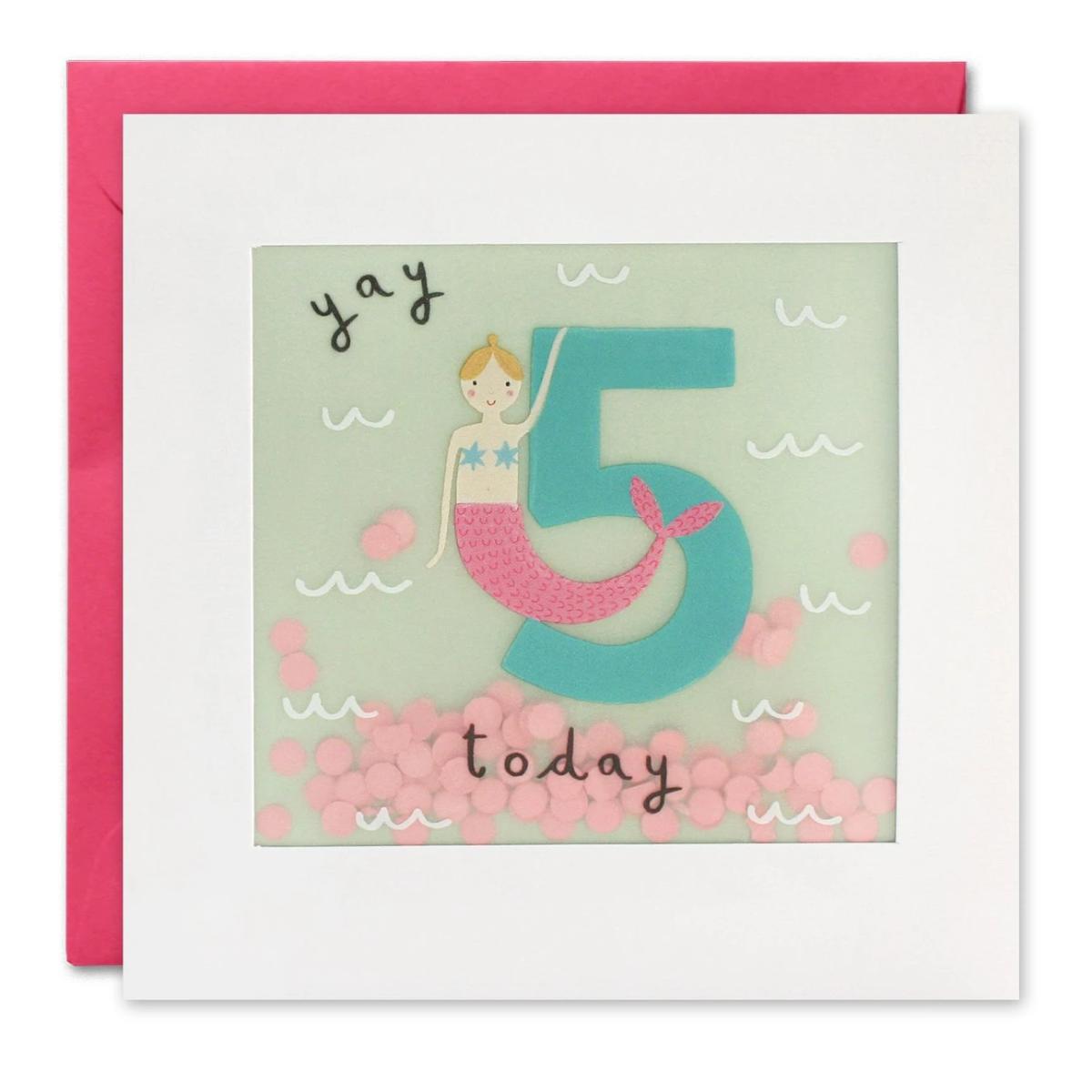 AGE 5 BIRTHDAY CARD PP3275