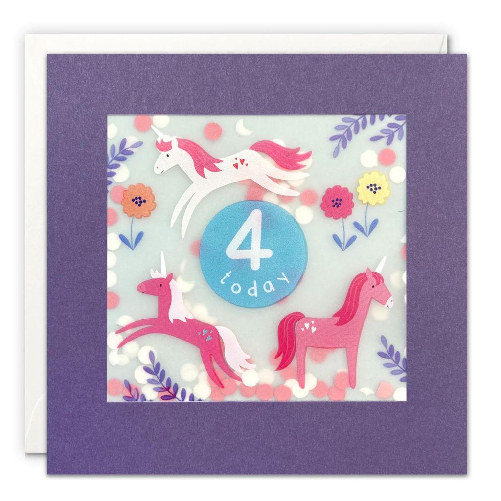 AGE 4 BIRTHDAY CARD PP3719