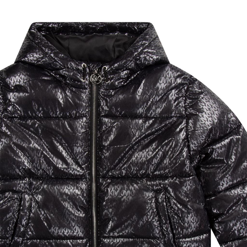 MICHAEL Michael Kors BELTED HORIZONTAL QUILTED PUFFER COAT WITH SNAP OFF   Winter jacket  huskbrown  Zalandode