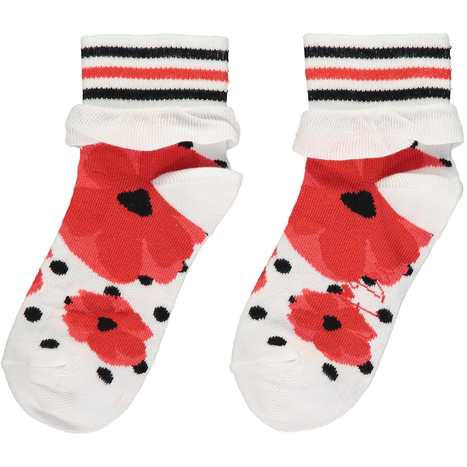 A DEE POPPY GARDEN ANALISE ANKLE SOCK S201901